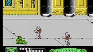 TMNT 3 The Manhattan Project *NES* Stage 8 Part 1 of 4