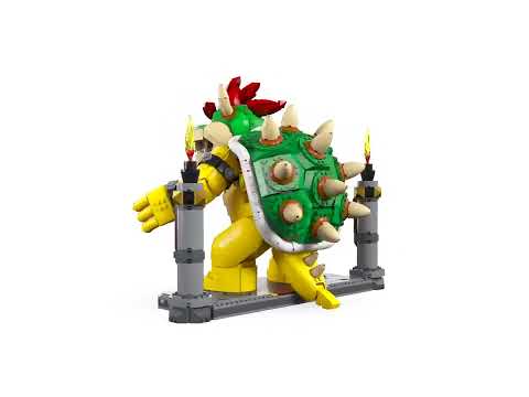 Miniatura del video del prodotto LEGO - SUPER MARIO Il potente Bowser 71411