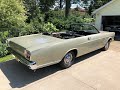 1966 Ford Galaxie 500 convertible restoration part 131 Installing bumper and a ride in it