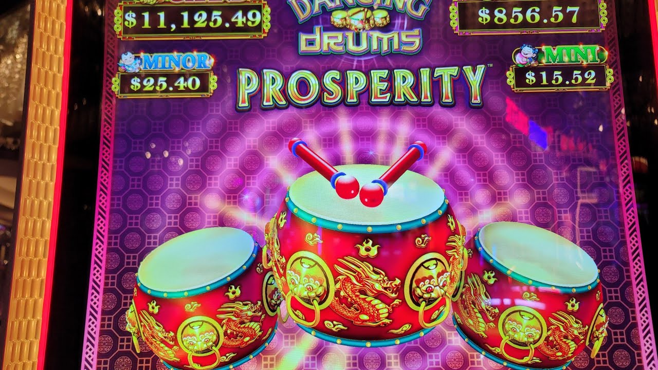 DANCING DRUMS PROSPERITY RARE MYSTERY BONUS! YouTube