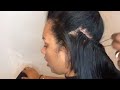 How to: flexible Braidless Sew-In (achieve high pony styles)