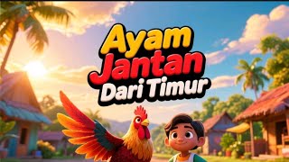 Ayam Jantan dari Timur 🐓🌅 Dongeng Anak Inspiratif Penuh Keberanian