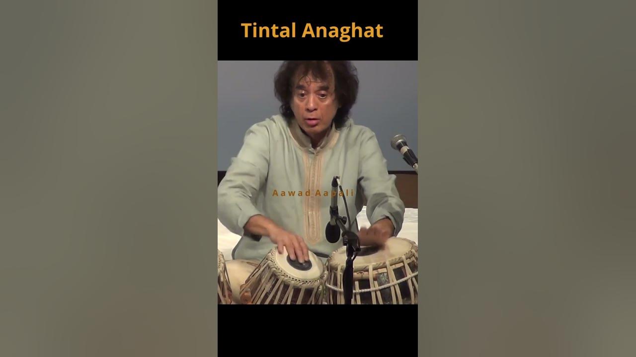Ustad Zakir Hussain | Tintal  Anaghat #ustadzakirhussain #music #drums #tabla #musica