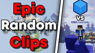 Cubecraft Random EPIC Eggwars Clips | Minecraft Montage