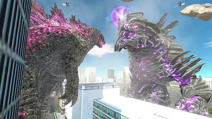 Legendary Godzilla VS. Alpha king titan! - Animal Revolt Battle Simulator