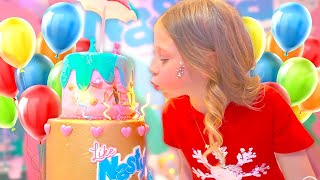 Nastya celebrates her 7th Birthday Party with Friends and Family