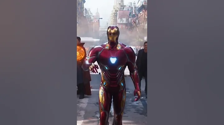 Iron Man New Nano Tech Suit Up Scene 🔥| Avengers Infinity War | #shorts #ironman #avengers