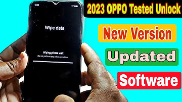 OPPO A3s, A5s, F9, A7, A57 Hard Reset (Without Pc 2023) All Type Password Pin Lock Remove Without Pc