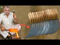 Amazing Process of making hand Sickles from an Old Rusty Springs