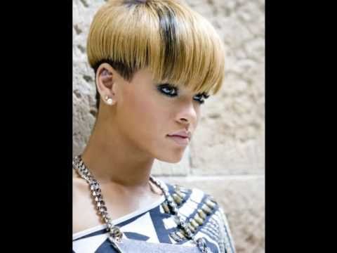 Rihanna short hair styles