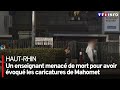 Ref:oqP2Vc_ll4Q Un enseignant menac� de mort pour avoir �voqu� les caricatures de mahomet