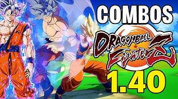NEW UI GOKU COMBOS Totally INSANE! – DBFZ New Patch 1.40