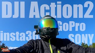 DJI Action2でモトブログ！GoPro・SONY・insta360と比べたら・・・！【Z900RS】