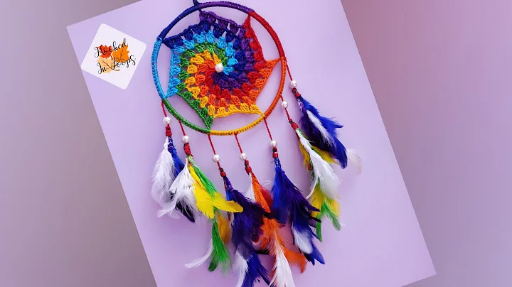 Colorful Spiral Rainbow Wall Hanging Tutorial