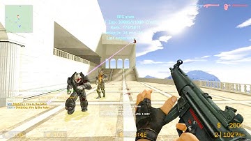 Counter Strike Source - Zombie Mod Online Gameplay on cs_palace_in_the_sky Map