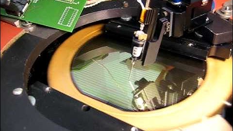 I. Inking a wafer, then unloading it .