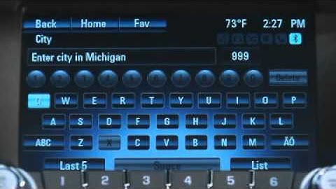 How To use Navigation on a Mylink Radio @ Mike Savoie Chevrolet