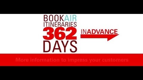 Extended Air Availability in Sabre