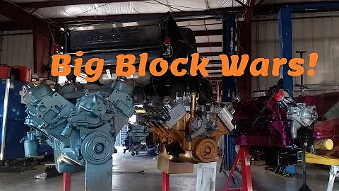 Big Block Wars! 454 Chevy vs 455 Pontiac vs 455 Olds vs 451 Mopar! From Lucore Automotive