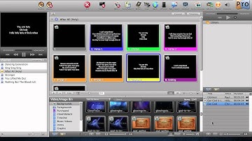 Pro Presenter 4 add or play mp3 audio alone or within a slide