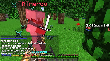 Minecraft : MCCTF : Lets play / Showcase : Soldier And Medic :D