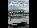The parking lot tram has returned to EPCOT at Walt Disney World