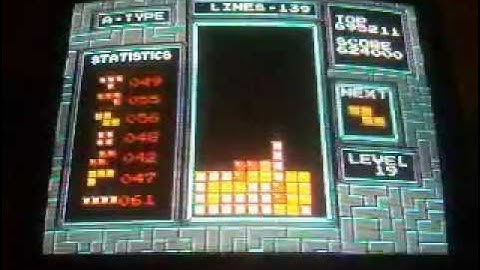 NES Tetris Maxout
