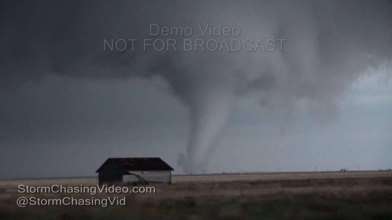 Texas County, OK - Epic Stovepipe Tornado Video - 4/15/2016