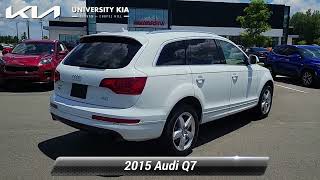 Used 2015 Audi Q7 3.0T Premium, Durham, NC K5751