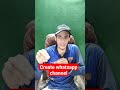 How to create whatsapp channel #youtubeshorts #whatsappchannel