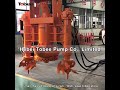 Hydroman® THY85B Hydraulic Excavator Submersible Dredging Pump operation testing #waterpump