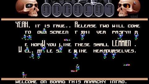 Anarchy - 3D Demo II Intro - Amiga Intro