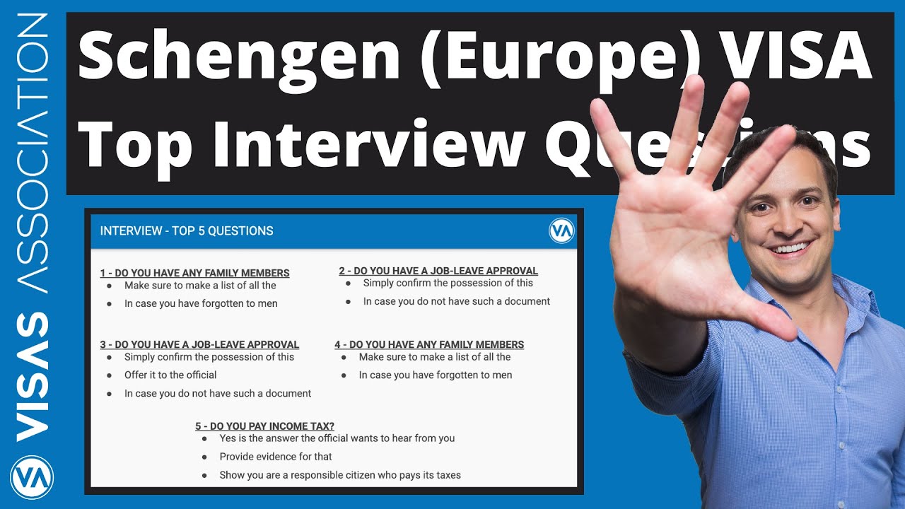 schengen tourist visa interview questions and answers