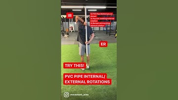 PVC Pipe Internal/External Rotations