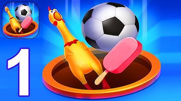 Merge 3D - Gameplay Part 1 All Levels 1-4 (Android, iOS)