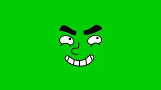 cartoon Face expression green screen effects #black screen effects kinemaster  funny face expression