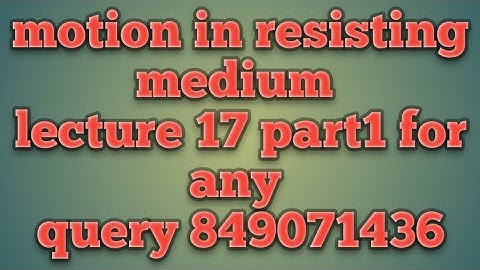 Rigid dynamics of a particle, bsc dynamics, bsc machenics, bsc statics, upsc statics, lecture 17 p 1