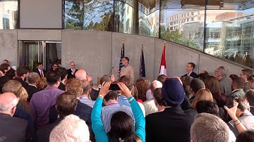 Bill Gates at the Cornell Computer Science Dept