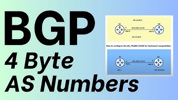 BGP 4 Byte AS Numbers