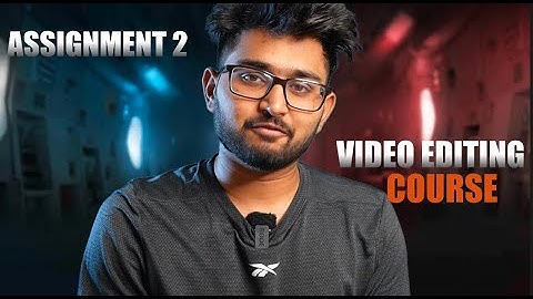 Assignment No. 2 [ slow paced ]– Tharun Speaks Video Editing Cohort 10