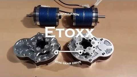 Etoxx Helical Mini Geardrive  Installation/Assembly