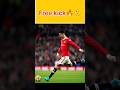 Free kicks by ronaldo the freekick master ronaldo ronaldo freekick football shorts