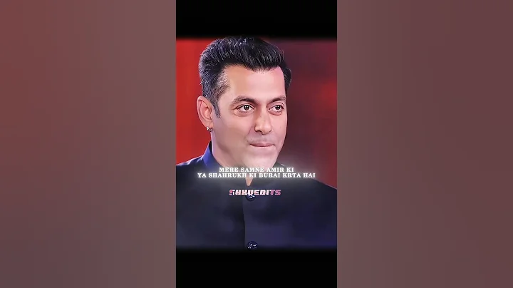 Salman's aura after this 💀🔥 || #salmankhan #srk #bollywood #viralvideo #funny