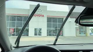 Toyota Convenience Features: Windshield Wiper Service Mode