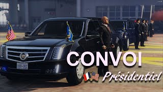 Gta5 Rp Convoi Donald Trump À Paris - Police Nationale