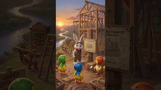 Rabbit Leads Ducklings To Build A Big Business!