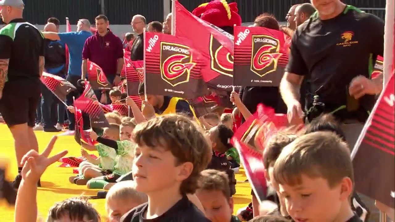 Premier Sports panel soak up the atmosphere at Rodney Parade before Dragons v Ospreys URC derby
