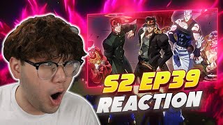 I&#39;M SO HYPED! FINALLY HERE!!! JJBA Stardust Crusaders Episode 39 Reaction