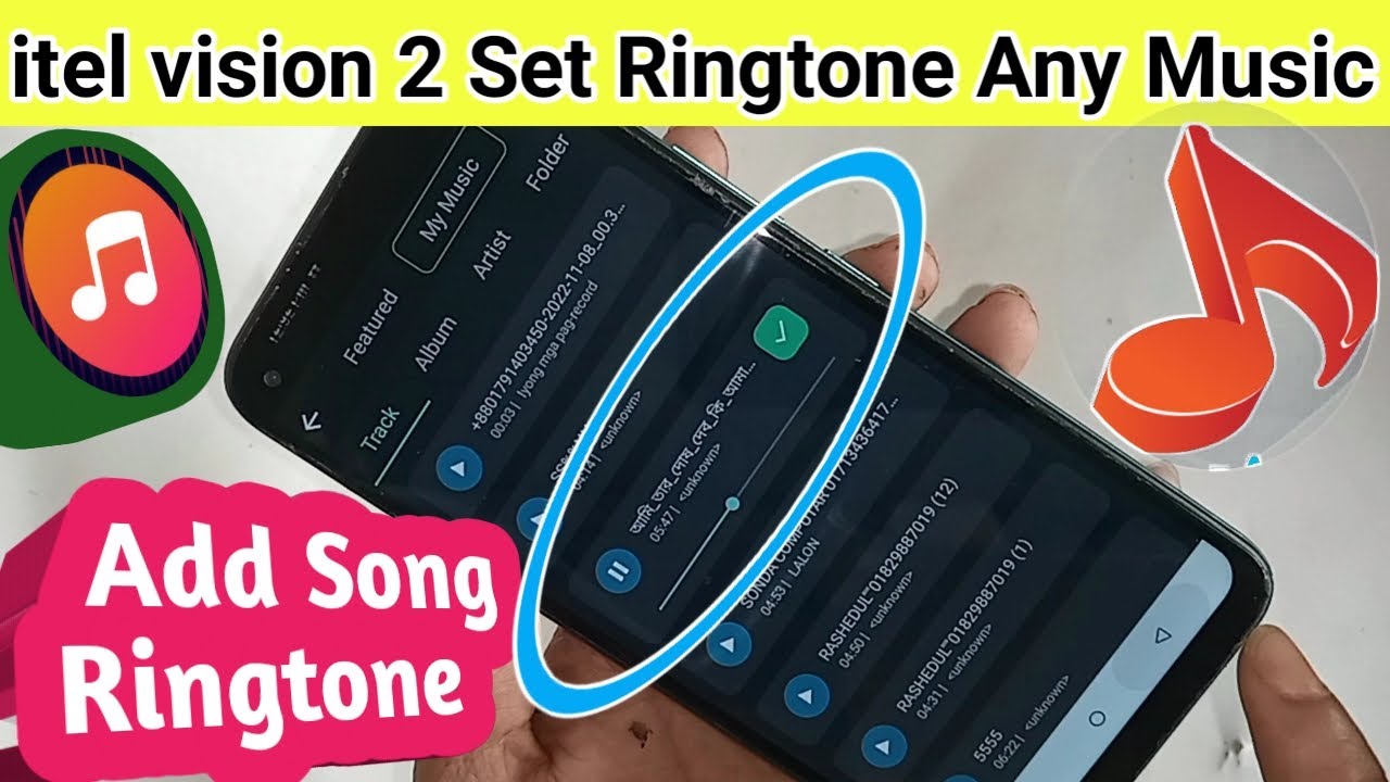 Itel vision 2 set Ringtone any Music