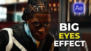 BIG EYES EFFECT tutorial in After effects: Beginners guide